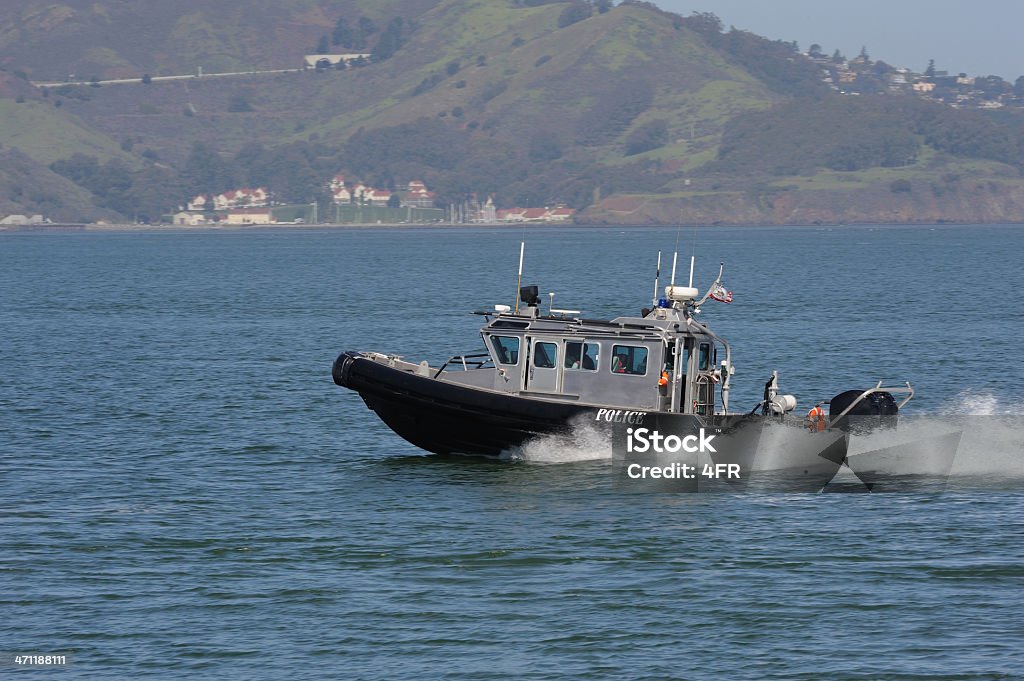 Coast Guard Patrol Boote in der Bucht von San Francisco - Lizenzfrei Patrouillenboot Stock-Foto