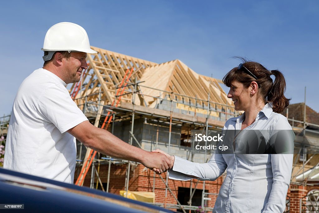 Cantiere di riunioni - Foto stock royalty-free di 30-34 anni