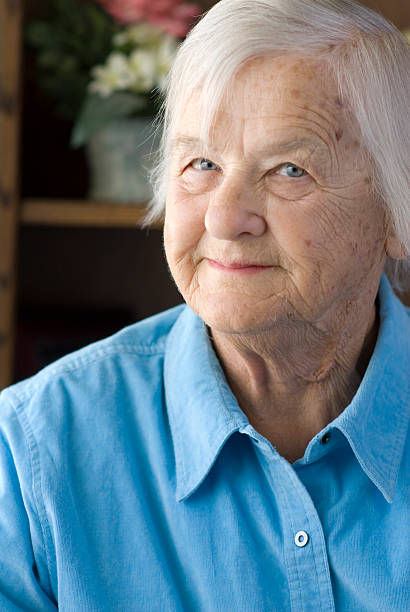istock Senior woman looking at camera. 471188217