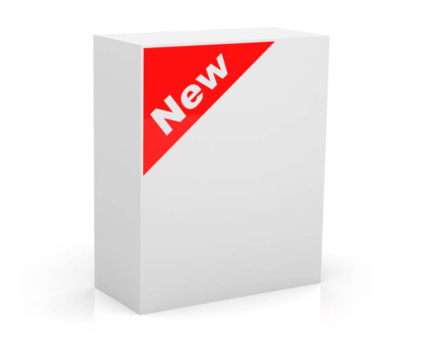 Blank retail white box