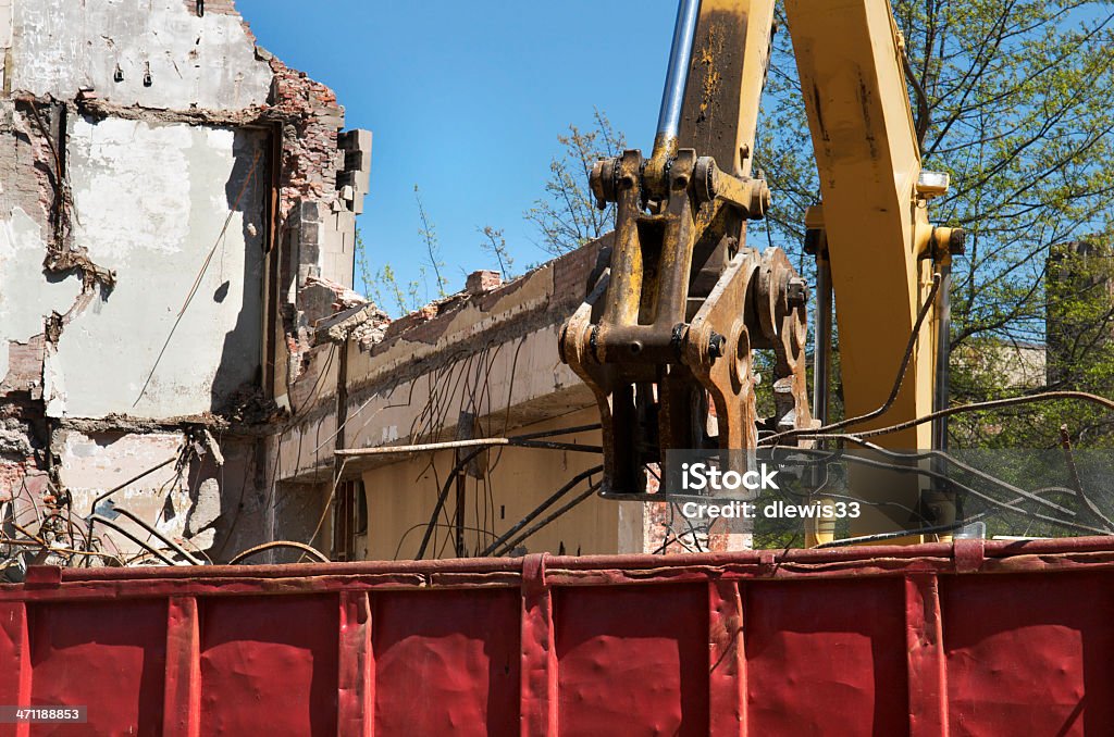 Demolition na Cidade - Royalty-free Acabado Foto de stock