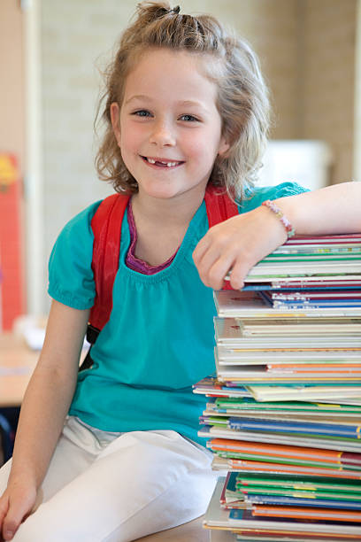 istock Young female child having a break 471189737