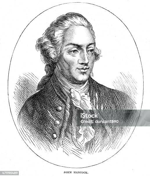 John Hancock Vecteurs libres de droits et plus d'images vectorielles de John Hancock - Homme politique - Né en 1737 - John Hancock - Homme politique - Né en 1737, Portrait - Image, Congrès