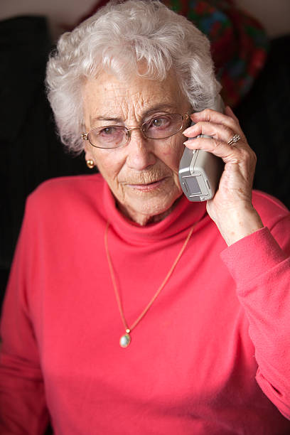 istock Grandma on the phone 471190735