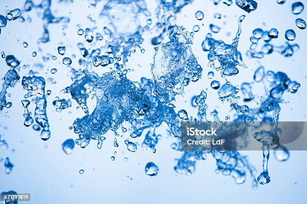 신선한 블루 물 0명에 대한 스톡 사진 및 기타 이미지 - 0명, 기포, 깨끗한