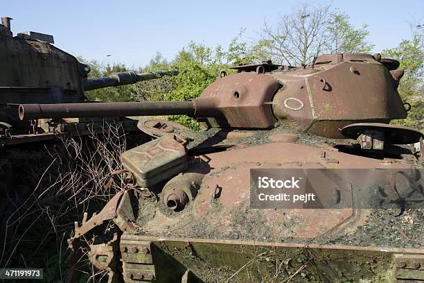 A Nato M24 Chaffee Tank - Fotografias de stock e mais imagens de Abandonado - Abandonado, Arma de Fogo, Armamento