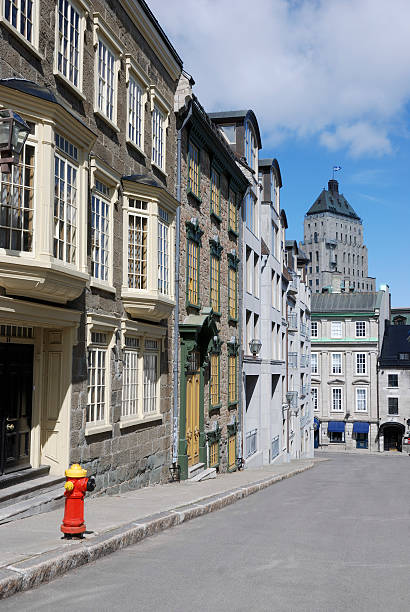 istock Street in old Quebec city 471192165