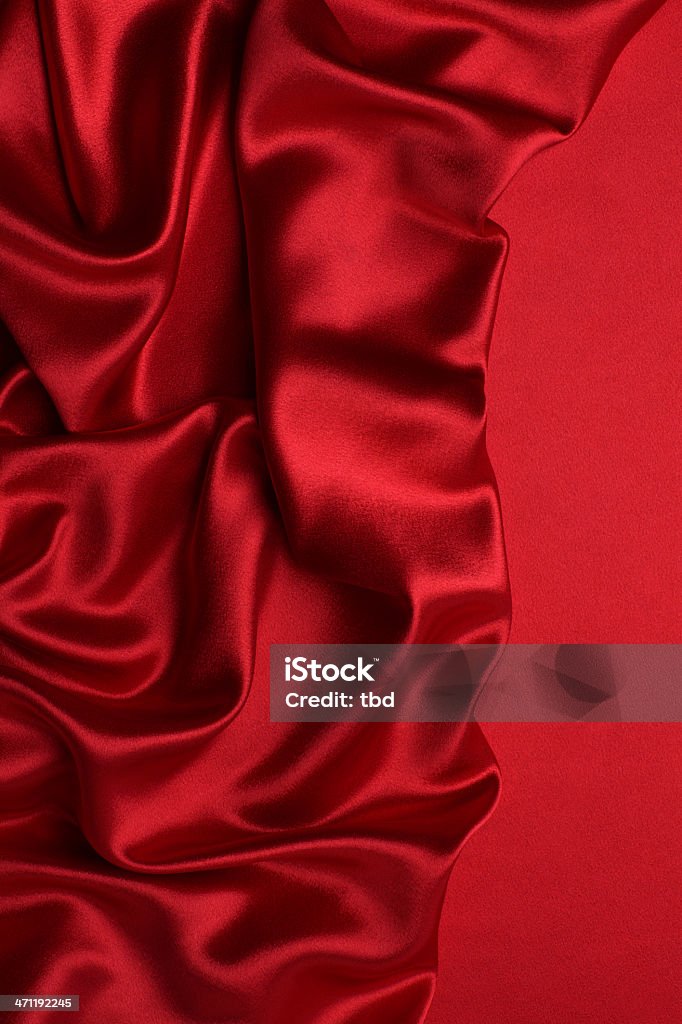 Vermelho de cetim - Royalty-free Beleza Foto de stock