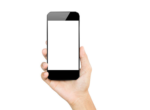 istock closeup hand hold smartphone mobile isolated on white 471192292