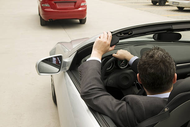 istock Man in the convertible 471192433