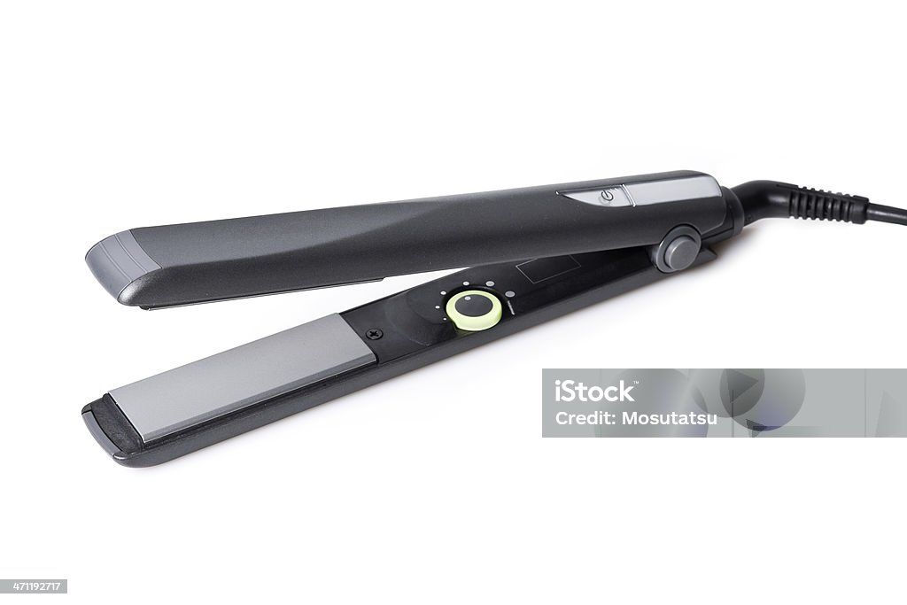 Electrónica straightener de cabello - Foto de stock de Planchas de pelo libre de derechos