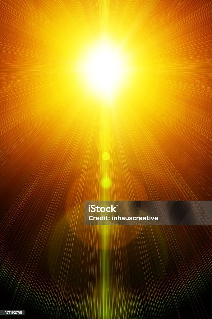 Sfondo di Lens Flare - Foto stock royalty-free di Composizione verticale