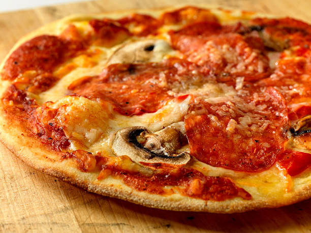 istock Pepperoni and Mushroom Pizza 471193075