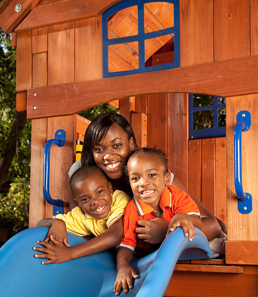 istock Family At Playground 471193439