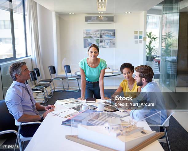 Our Meetings Are Always Productive Stock Photo - Download Image Now - 2015, 30-39 Years, Adult