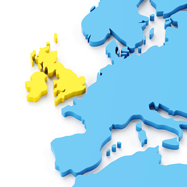 istock 3d map of UK with Ireland 471193683