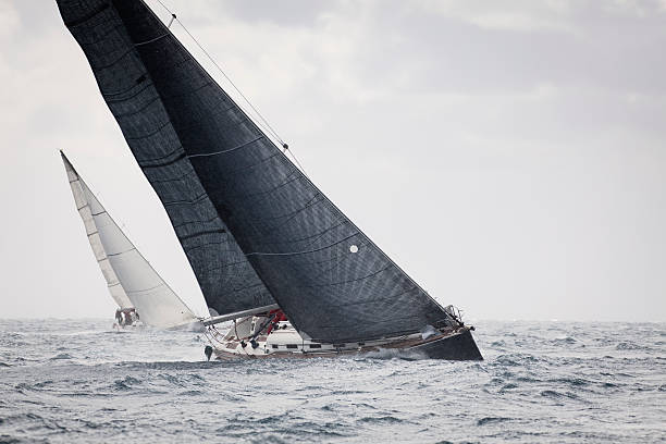 istock Sailing crew on sailboat 471194180
