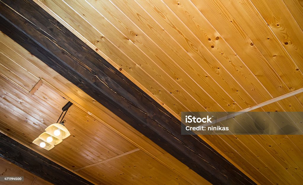 Post Frame Celing Timber Frame Ceiling Stock Photo - Download Image Now - 2015, Ceiling ...