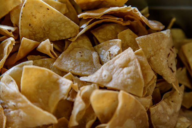 nachos closeup, typical mexican food