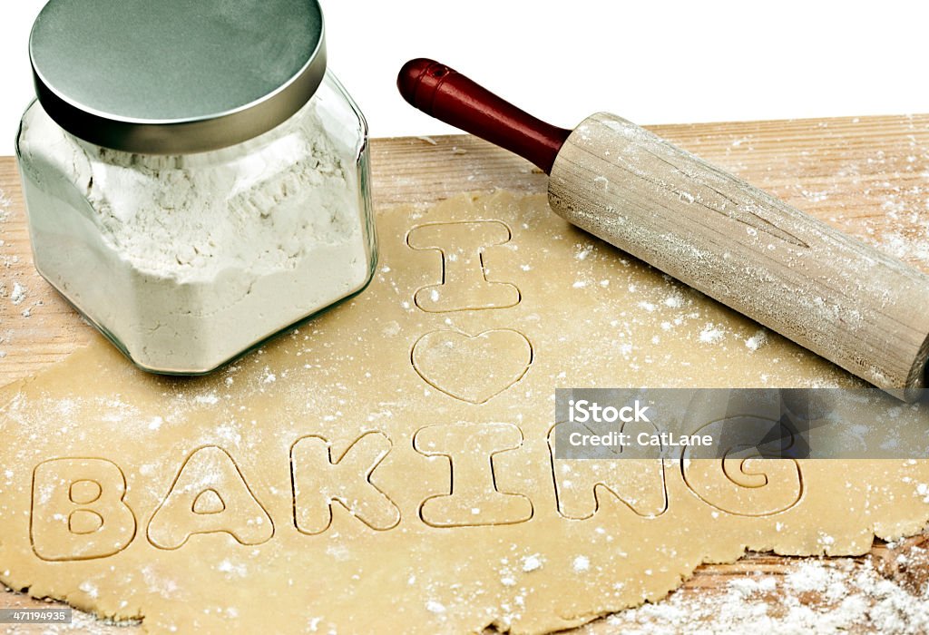 Ich liebe Backen - Lizenzfrei Backen Stock-Foto