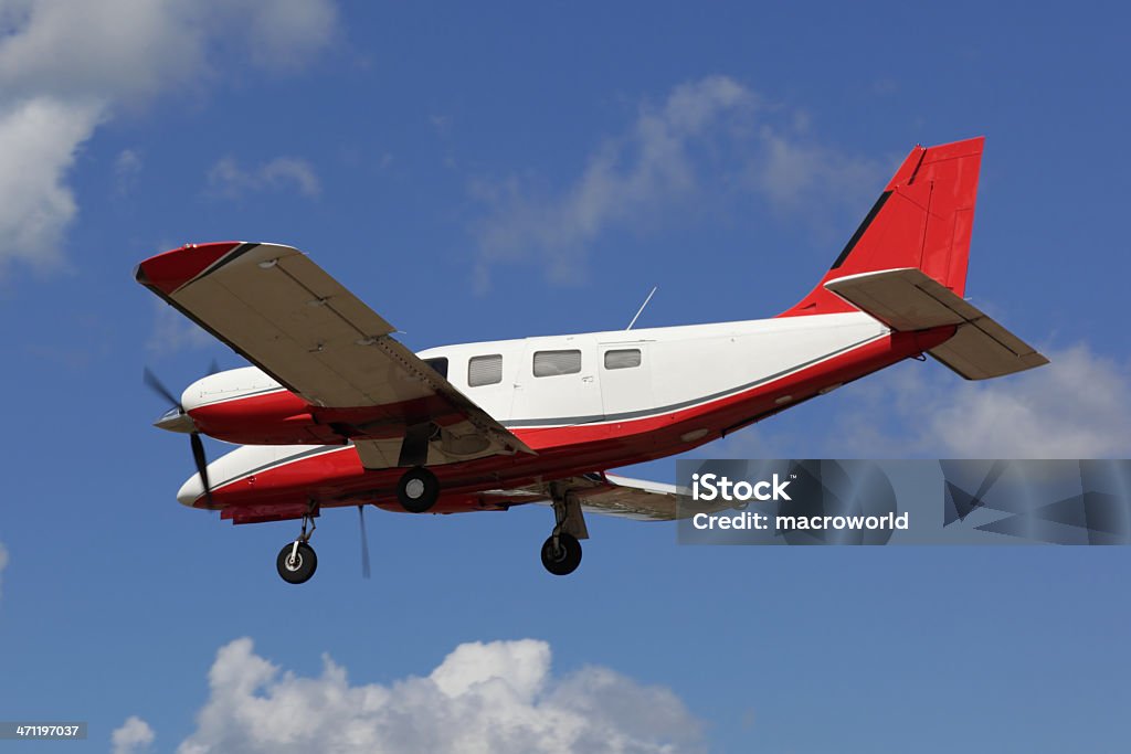 Private Airplane Air Vehicle Stock Photo