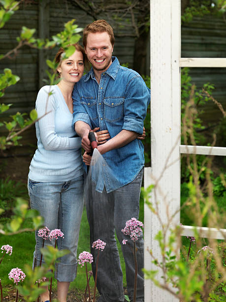 istock Couple in the garden 471198299