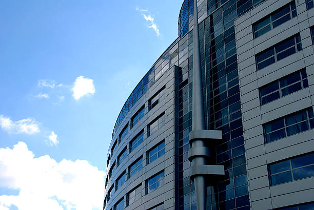 Edificio moderno ufficio aziendale - foto stock