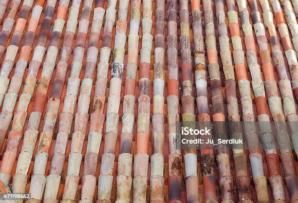 Provence Tiles Stock Photo - Download Image Now - 2015, Above, Abstract