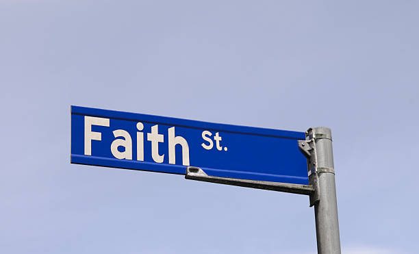 istock Religion Street / Road Sign 471200575