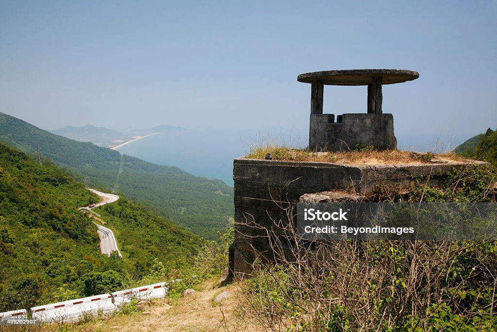 Armée américaine bunker, Hai Van Pass - Photo de Col de montagne libre de droits