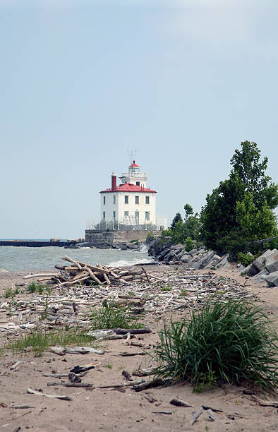 istock Fairport Harbor Lighthouse Powered By Solar Energy 471203003