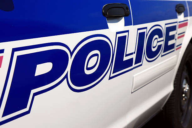 istock Police Logo and Car Stripe 471203009