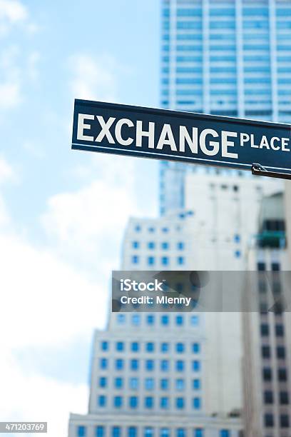 New York Stock Exchange Wall Street Stock Photo - Download Image Now - Stock Market and Exchange, Architecture, Blue