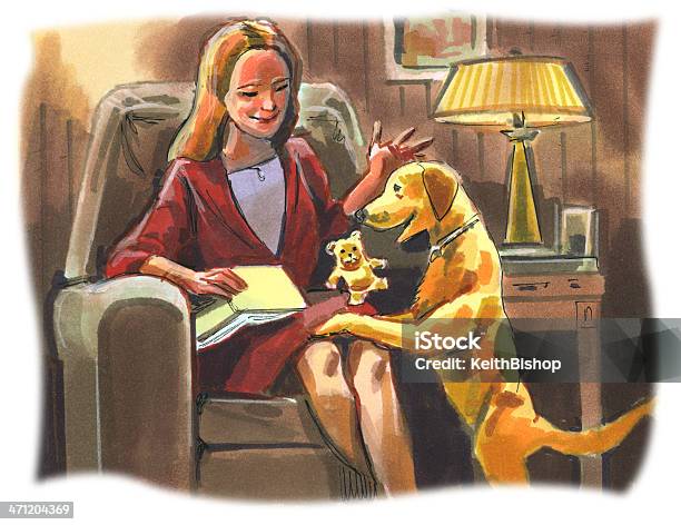 Dog Begging Doggy Pet Mans Best Friend Master Stock Illustration - Download Image Now - Dog, Adult, Animal