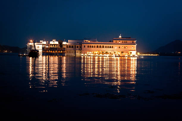 istock Palace in Udaipur at night 471206102