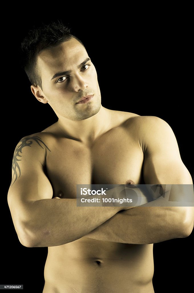 Atraente masculino - Foto de stock de 20-24 Anos royalty-free