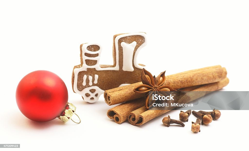 Natale cuocere i biscotti - Foto stock royalty-free di Anice