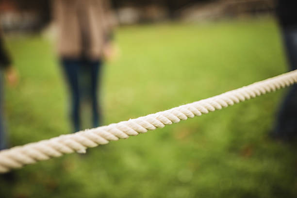 rope on the tug of war