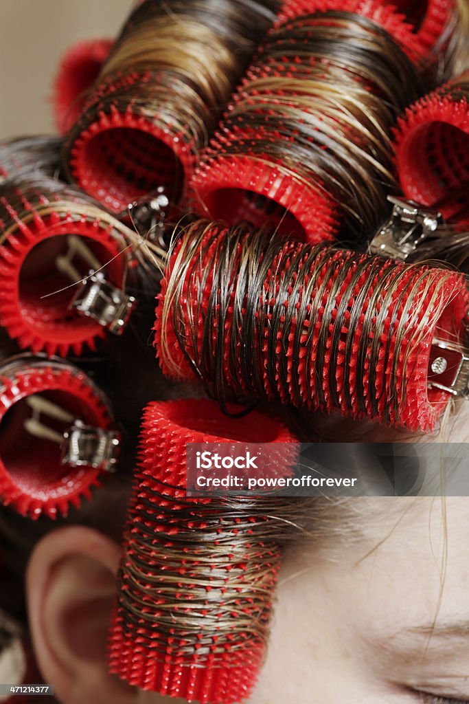 Hair Roller Set Stock Photo - Download Image Now - Hair Curlers, Nylon  Fastening Tape, 21st Century - iStock