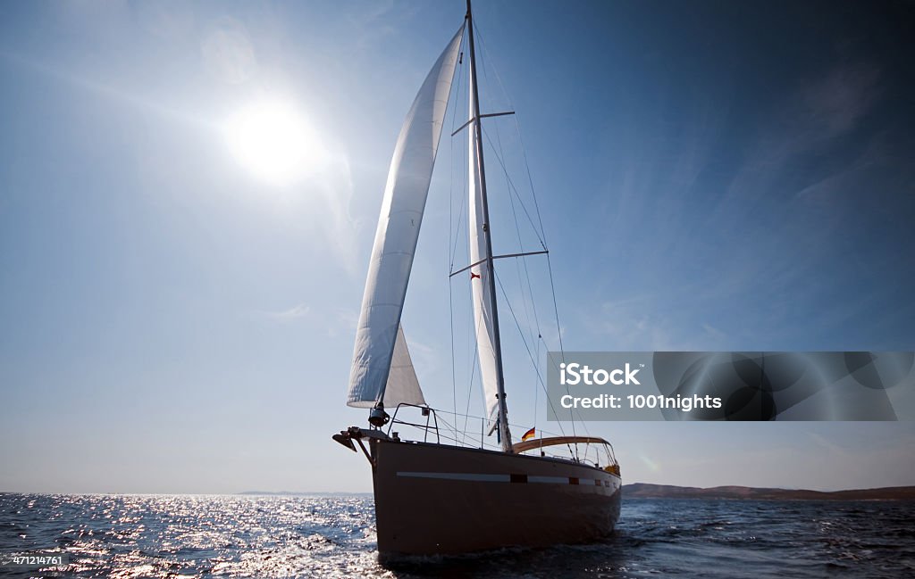 Segelschiff - Lizenzfrei Blau Stock-Foto