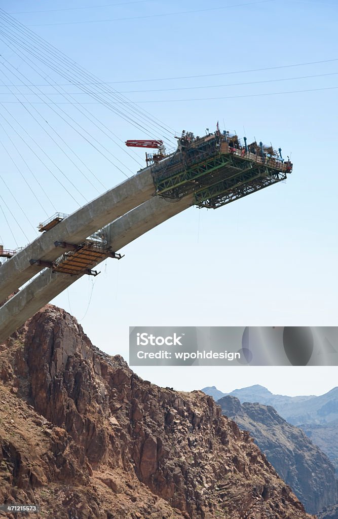 Мост строительство - Стоковые фото Мост роялти-фри