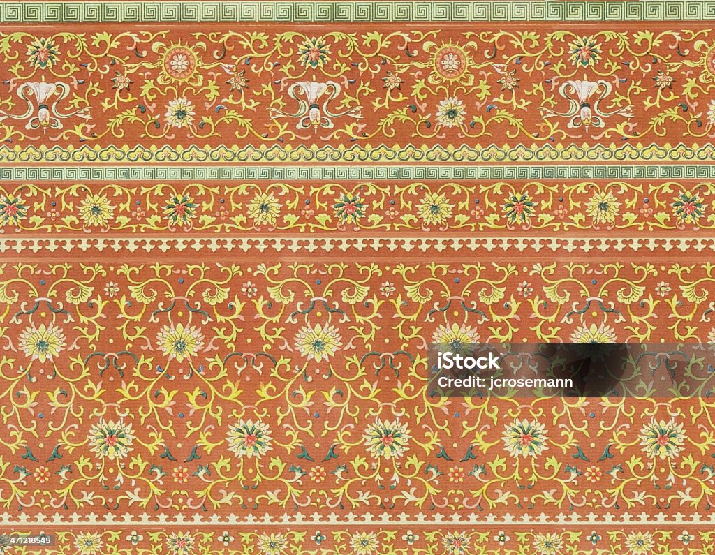Traditional Chinese Wallpaper Stock Illustration - Download Image Now -  Asia, Backgrounds, China - East Asia - iStock