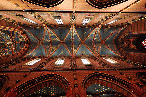 istock St. Mary's Basilica in Cracow, Poland. Cross-shaped domes 471221103