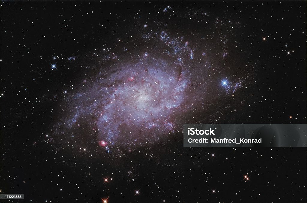 Galáxia Trangulum - Royalty-free Astronomia Foto de stock