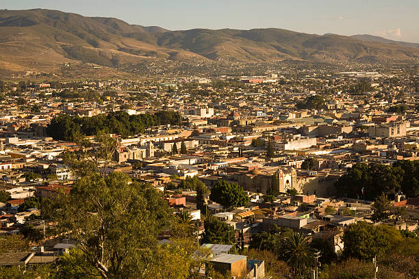 istock Oaxaca Mexico: City Overview to South 471222399