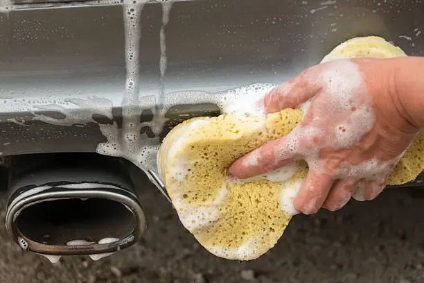 Photo of Washing car