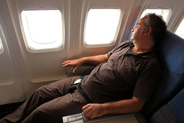 istock Passenger in the airplane 471223011