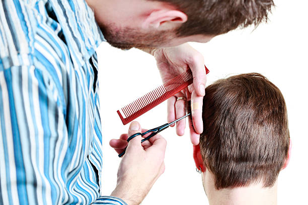 istock Men's Haircut 471224213