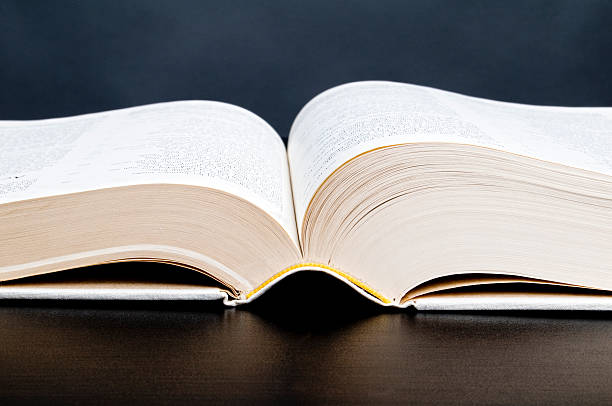 istock Large Open Book, Literature, Education Background 471227455