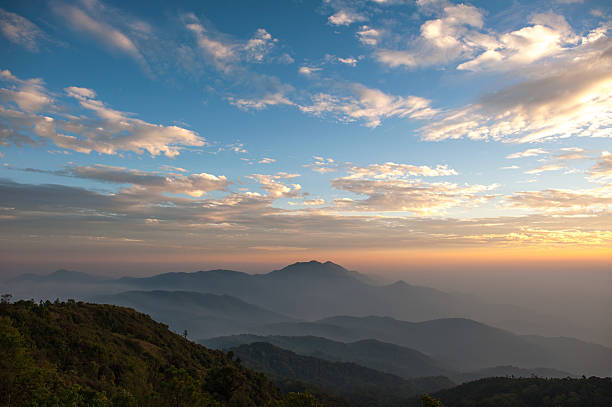 istock Mountain and Sunset at Doi Inthanon, Chiang Mai, Thailand 471227604